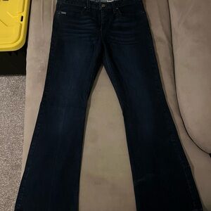 Cinch Blue Flare Wide Leg Jeans